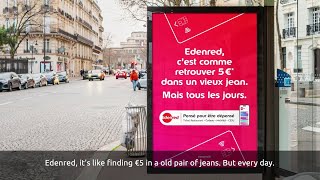 Edenred launches its first advertising campaign in France EN SUB [upl. by Ilatfen781]