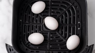 Air Fryer Hard Boiled Eggs [upl. by Lashondra144]