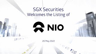 NIO Listing Ceremony – 20 May 2022 [upl. by Euqinom]