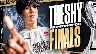 THESHY FIGHTING FOR WORLDS FINALS  WORLDS 2023  CAEDREL [upl. by Shevlo]