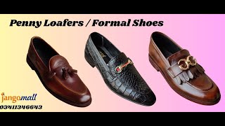 Formal and Dress Shoes for Men  Office Shoes  Penny Loafers  Brougs  Jangomall [upl. by Derrek]