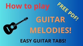 Easy guitar tabs  Morning Has Broken PDF [upl. by Reseda1]