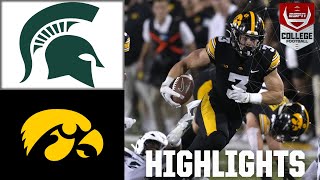 Michigan State Spartans vs Iowa Hawkeyes  Full Game Highlights [upl. by Fablan]