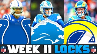 NFL Picks That are Absolute LOCKS in Week 11 [upl. by Rapsag]