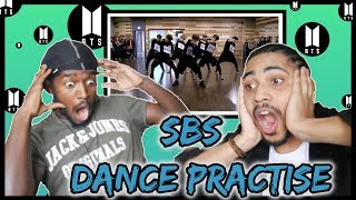 Dancers React To BTS SBS Performance Practise  방탄소년단 SBS 가요대전 performance practice REACTION [upl. by Alaaj]