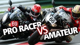 How much faster is a professional motorcycle racer [upl. by Merta]