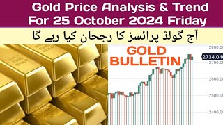 Gold Price Analysis amp Trend For Friday 25 October 2024 Before USA Durable ampCore Durable Goods orders [upl. by Neeluqcaj]