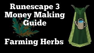 RS3 Money Making Guide 2014  Farming Herbs 1m5m Profit [upl. by Wilinski]