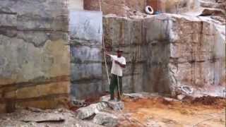 Visit to Lapidus Golden Crystal and Azurite quarries Brazil [upl. by Ardnohsed]