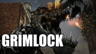 Transformers Rise of the Dark Spark  Grimlock Gameplay [upl. by Nwahsem]