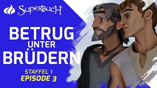 Betrug unter Brüdern – Jakob und Esau  Superbuch Staffel 1 Folge 3 [upl. by Ylhsa]