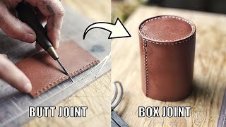 TWO New Stitches to Elevate your Leathercraft [upl. by Tanberg703]