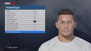 Alexis Sánchez PES 2017 [upl. by Kingsbury]