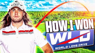 How I WON my Third World Long Drive Title [upl. by Kotz]