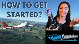 Flight Simulator 2020 Flight LESSONS  HOW TO GET STARTED  Pilot Teaches How to FLY  Tutorial 1 [upl. by Eniamahs]