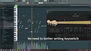 Writing Basslines with BRSO and Ample Bass P FL Tutorial [upl. by Yor285]