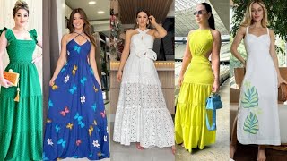 Vestidos moda tendencia 2025 [upl. by Charlotta]