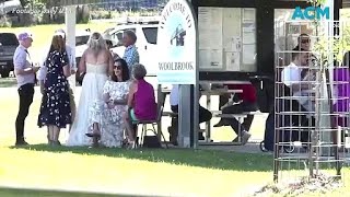 Barnaby Joyce ties the knot in country ceremony [upl. by Seadon780]