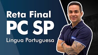 Aula de Língua Portuguesa para Concurso PC SP  AlfaCon [upl. by Teage142]