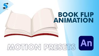 Book Flip Animation In Adobe Animate  Easy Animation Tutorials  By Swag Art amp Craft [upl. by Enenstein]