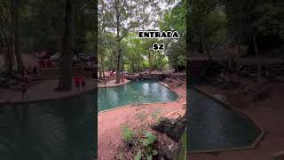 Por 2 puedes visitar Un verdadero paraiso en el salvador Balneario El Bosque en santa Ana Metapán [upl. by Nashom]