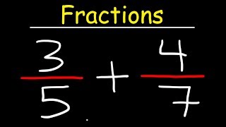 Fractions Basic Introduction  Adding Subtracting Multiplying amp Dividing Fractions [upl. by Reld180]