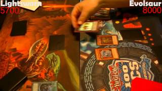 Yugioh Duel Evolsaur vs Lightsworn  Round 3 [upl. by Kare]