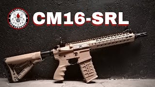 GampG Combat Machine CM16 SRL Review [upl. by Irbua]