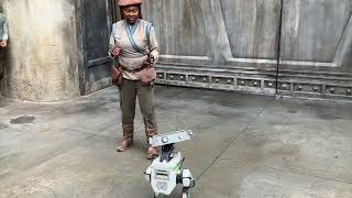 Star Wars Galaxy’s Edge Droid Training [upl. by Akaenahs]