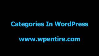 Add Edit and Delete Categories in WordPress [upl. by Sewole995]