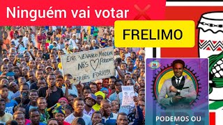 NINGUÉM VAI VOTAR 🗳 FRELIMO [upl. by Rothschild]