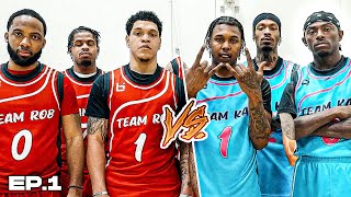 Ballislife amp Next Chapter Players FINALLY Meet In EPIC 5v5 Game  Rob amp Frank Nitty Face Off  Ep 1 [upl. by Arayk201]