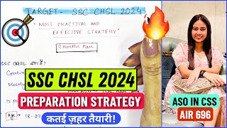 SSC CHSL 2024 Full Preparation Strategy 🔥 8 Months Plan  100 Selection pakka  ssc viralvideo [upl. by Enilhtak]