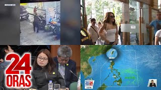 24 Oras Part 2 Bagong reklamo kay Alice Guo Maaksyong pagtugis sa gunman Lagay ng atbp [upl. by Ytnom656]