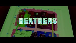 Heathens  Roblox Evade Montage [upl. by Hcone857]