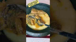 🇬🇭😋Fufu amp Werewere Nkwan ghanafood ghanaianfood soup giveityourbestshort shorts [upl. by Reggi358]