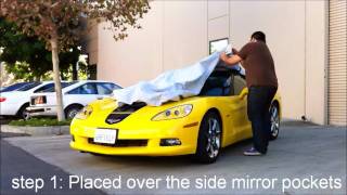 CarscovercomHow to install Ultrashield Car Cover [upl. by Bacon]