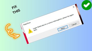 How to Fix quotFatal Error Login failed due to a service interruptionquot in The Finals [upl. by Felipa886]