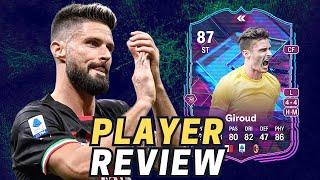 Olivier Giroud FLASHBACK SBC EAFC 24 REVIEW [upl. by Esirtal]