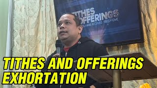 TITHES AND OFFERINGS EXHORTATION BY BRO MHON  AHCCII [upl. by Hobbie166]