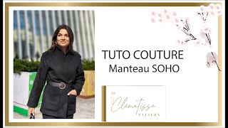 Tuto couture manteau SOHO [upl. by Attenaej]