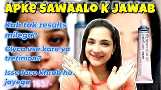 How I Fixed My Pimples QampA on Tretinoin Glyco 6 and Glowing Skin Tips  Indian Youtuber Anmol [upl. by Ayna125]