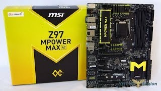 MSI Z97 MPower Max AC Overview and Benchmarks [upl. by Catrina]