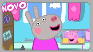 Peppa Pig Português Brasil  Diário em Vídeo  NOVO Contos da Peppa Pig [upl. by Nacul]