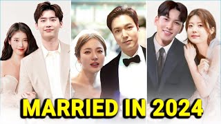 Top 10 Korean Couples to Get Married in 2024  Ji Chang Wook  Lee Min Ho  Lee Jong Suk [upl. by Etaner]