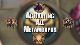 Legacy of discord  Activating All Metamorphs [upl. by Ellehsem]