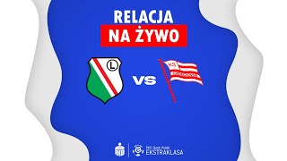 Legia Warszawa  Cracovia MECZ NA ŻYWO Ekstraklasa RELACJA KOMENTARZ STUDIO [upl. by Philo17]