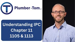 Understanding International Plumbing Code Chapter 11  Sections 1105 to 1113 [upl. by Enelrae]