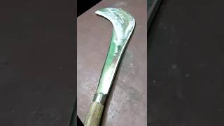 FORGING A BILLHOOK MAKING twinbrothersblacksmith KNIFE SHORTS BILLHOOK CHISAL india [upl. by Mehetabel358]