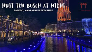 Night Illumination at Huis Ten Bosch  Nagasaki  Japan  Iphone12ProMax [upl. by Yllime122]